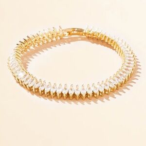 Sahira Jewelry Design Maisley Gold Tennis Bracelet • Buckle Stores